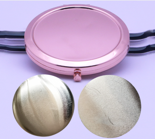 Mini Pocket Cosmetic Compact Mirror Foldable Double Sides Pocket Mirror Girl Beauty Tools eprolo