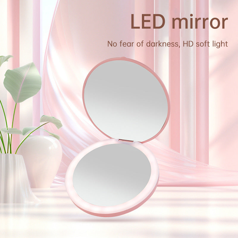 Laurelle™ Lumiére LED Mirror – Elegant Glow, Anywhere You Go Laurelle