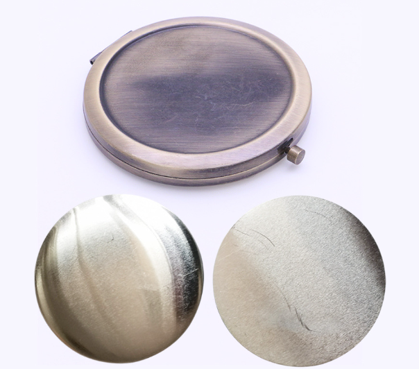 Mini Pocket Cosmetic Compact Mirror Foldable Double Sides Pocket Mirror Girl Beauty Tools eprolo