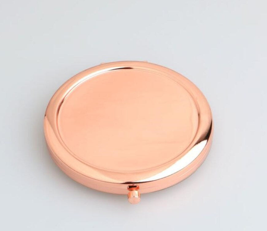 Mini Pocket Cosmetic Compact Mirror Foldable Double Sides Pocket Mirror Girl Beauty Tools eprolo