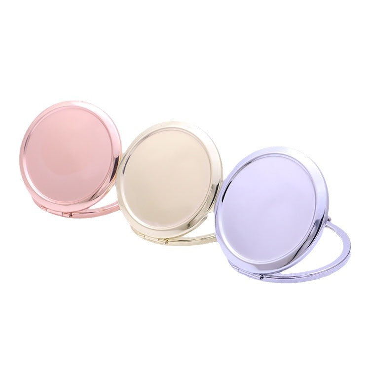 Mini Pocket Cosmetic Compact Mirror Foldable Double Sides Pocket Mirror Girl Beauty Tools eprolo