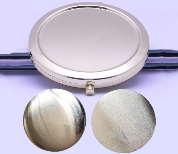 Mini Pocket Cosmetic Compact Mirror Foldable Double Sides Pocket Mirror Girl Beauty Tools eprolo