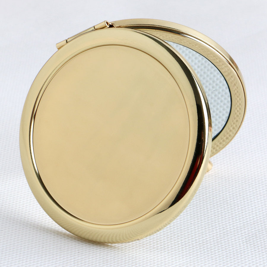 Mini Pocket Cosmetic Compact Mirror Foldable Double Sides Pocket Mirror Girl Beauty Tools eprolo