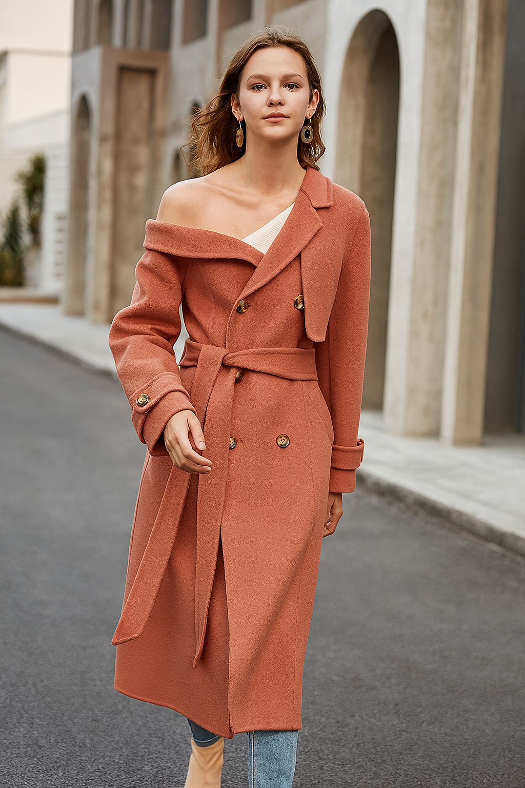 Laurelle™ Prestige Wool-Blend Overcoat – Statement Luxury for the Modern Woman eprolo