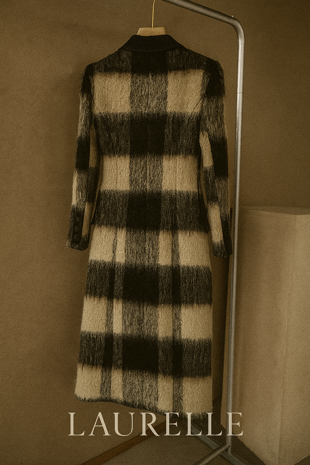 Midnight Heiress Wool Coat — by Laurelle eprolo