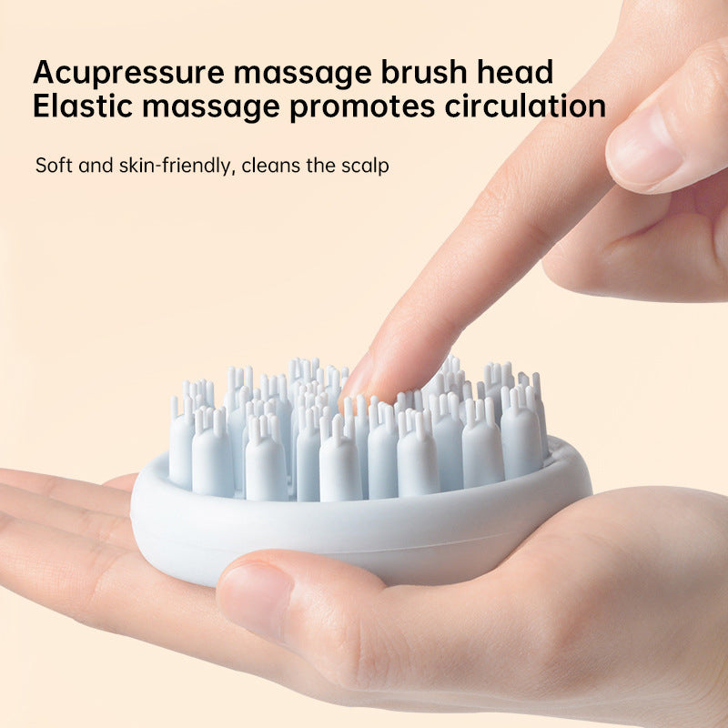 Baby Silicone Shampoo Scalp Massage Body Clean Scrub Feel Bath Brush eprolo